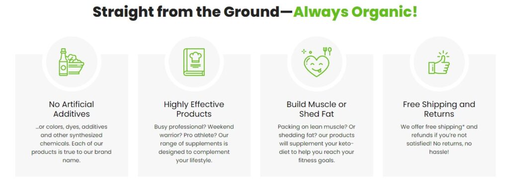 ground based nutrition benefits